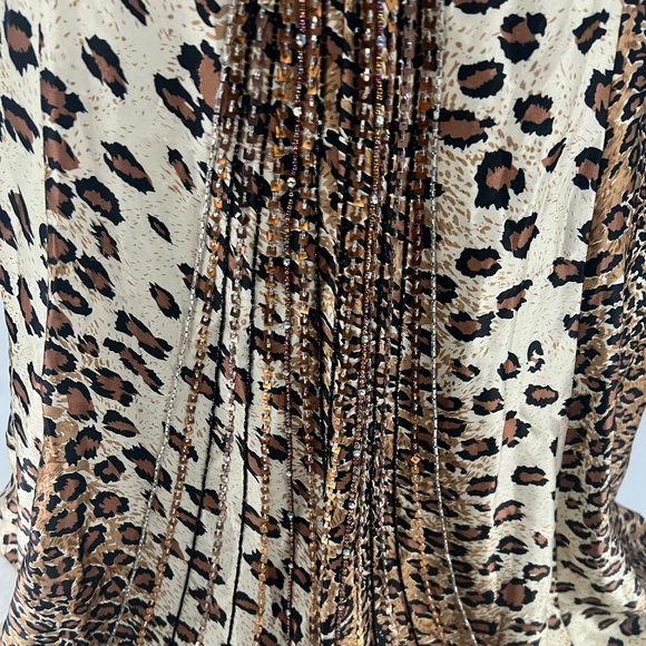 Vintage Partytime 90’s Y2K leopard printed beaded gown - Picture 9 of 14